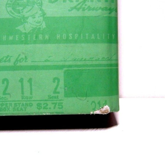 Ticket Stub Diary Blank Book Concert Movie Sporting Events Invitations Travel - Picture 6 of 6